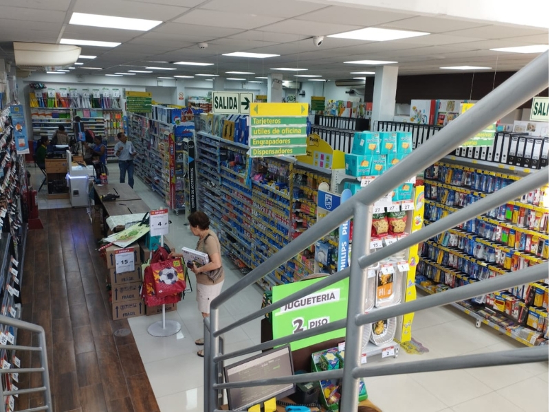 construccion de tienda despues